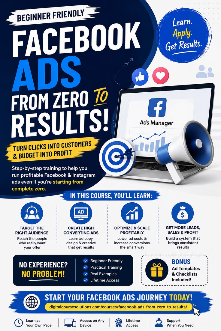 FACEBOOK ADDS COURSE
