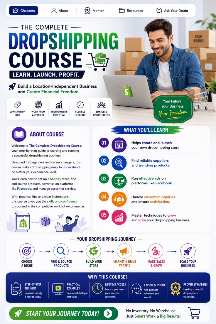 AI DROPSHIPPING COURSE